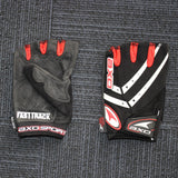 Cycling Bike Gloves Padded Half Finger Bicycle Gloves Shock-Absorbing Anti-Slip Breathable MTB Road Biking Gloves - TDRMOTO