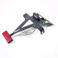 Universal Motorcycle Adjustable License Number Plate Frame Holder Bracket with Number Plate Light Rear Reflector