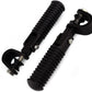 U-Clamp Motorcycle Foot Pegs Rest Highway Engine Crash Bar For Harley 1"~ 1-1/4"