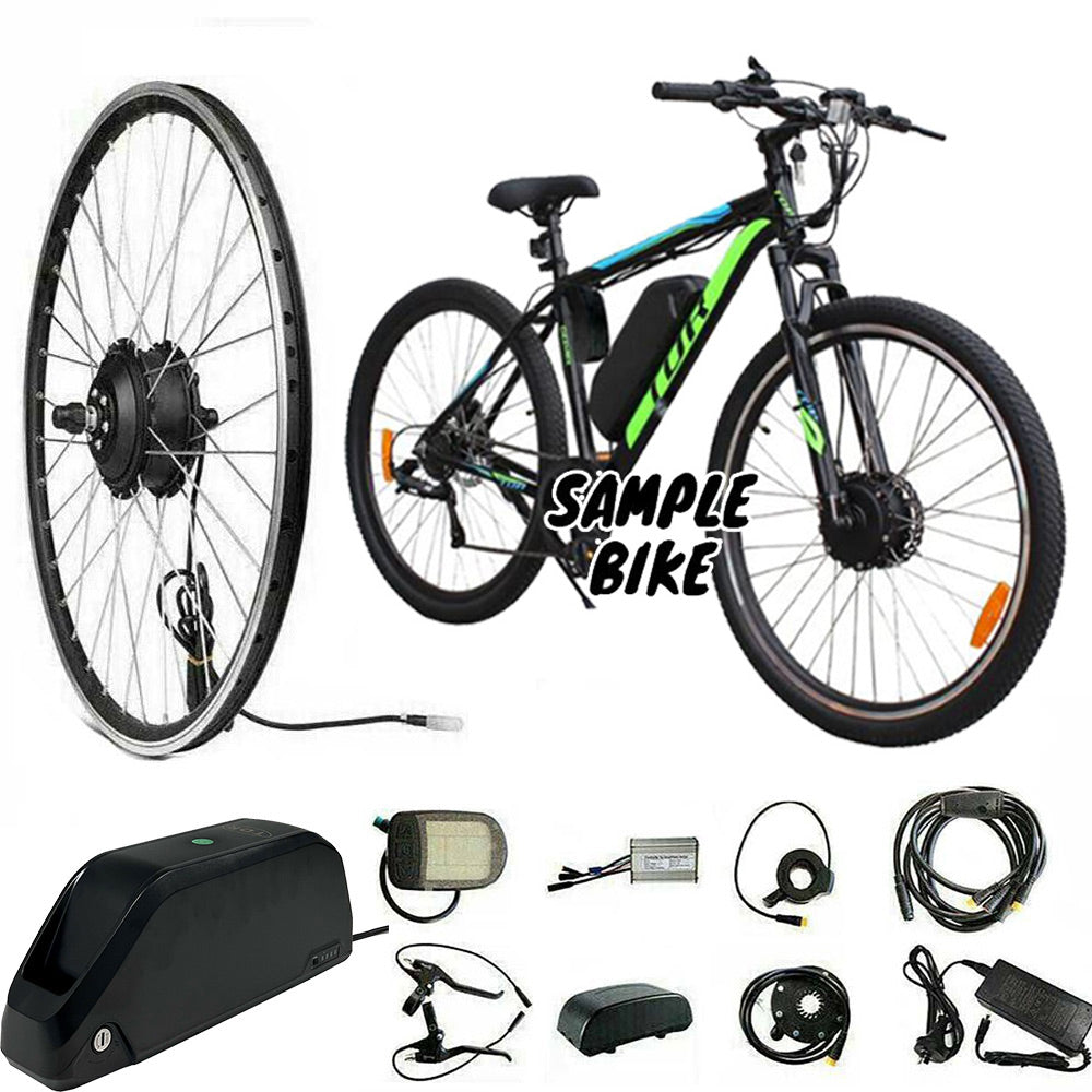 350W 26" Front Hub Electric Bike Conversion Kit