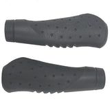 Black Ergonomic Motorcycle Bicycle Hand Grip Handle Bar for Bike 7/8" 22MM - TDRMOTO
