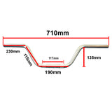 22mm Motorcycle Handlebar for Yamaha Suzuki Honda KTM Motorbike Scooter - TDRMOTO