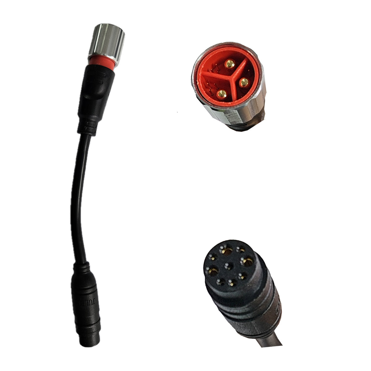 Ebike Motor, Battery and Controller Adapter Cables (XT60 Bullet USB-C 9Pins 11Pins 3Holes) - TDRMOTO