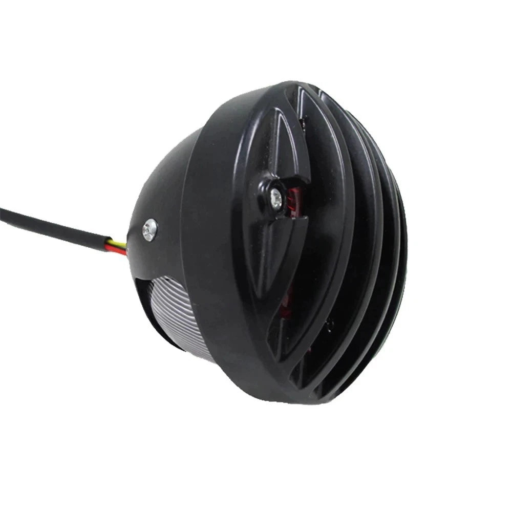 Motorcycle Rear Tail Brake Light LED with License Plate Holder Black