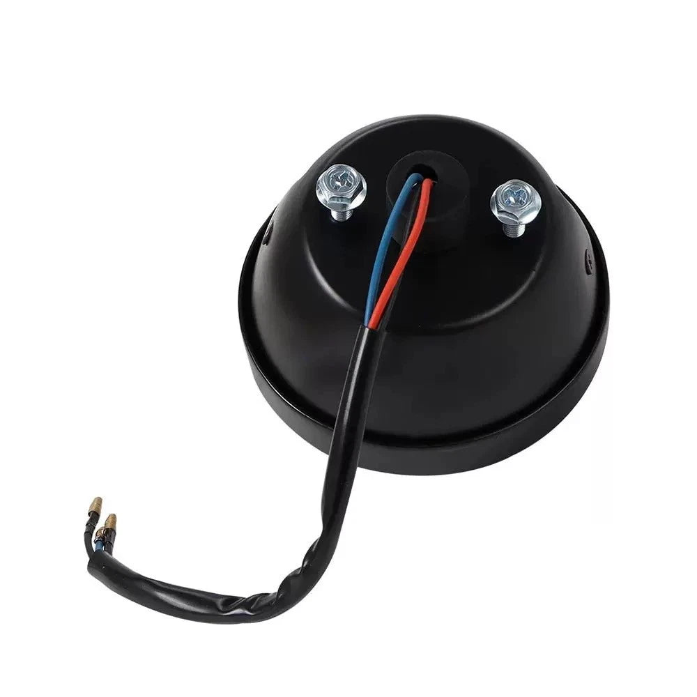 Motorcycle Rear Tail Brake Light LED with License Plate Holder Black