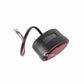Motorcycle LED Rear Brake Stop Tail License Plate Light Cafe Racer Red Lens