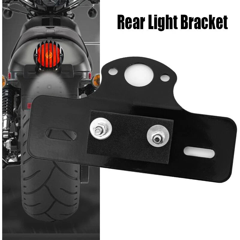 Motorcycle Tail Tidy Number Plate Light Holder for Honda Yamaha Suzuki Harley
