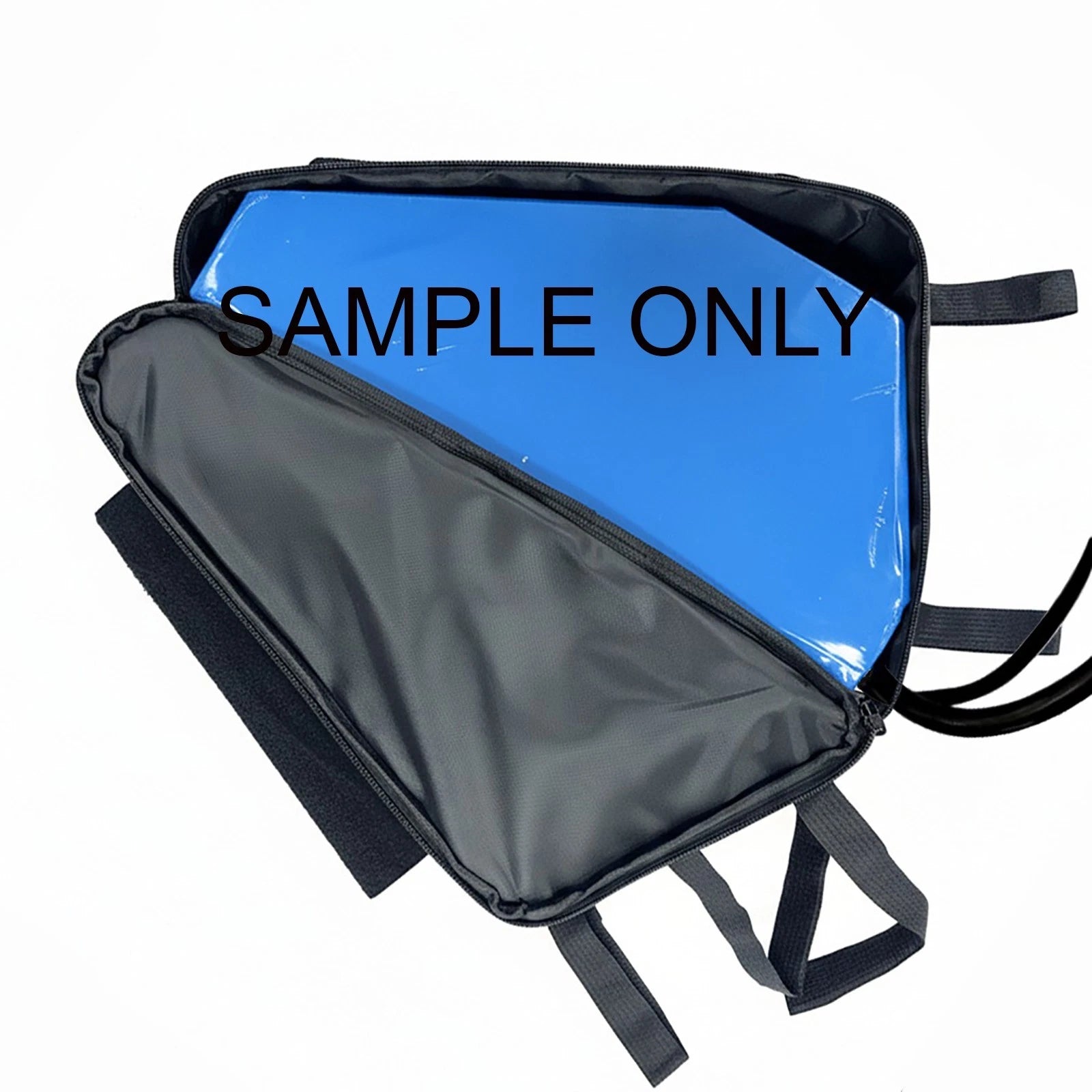 Small Size Electric Bike Triangle Battery Storage Bag Bicycle Top Tube Frame Pack Case - TDRMOTO