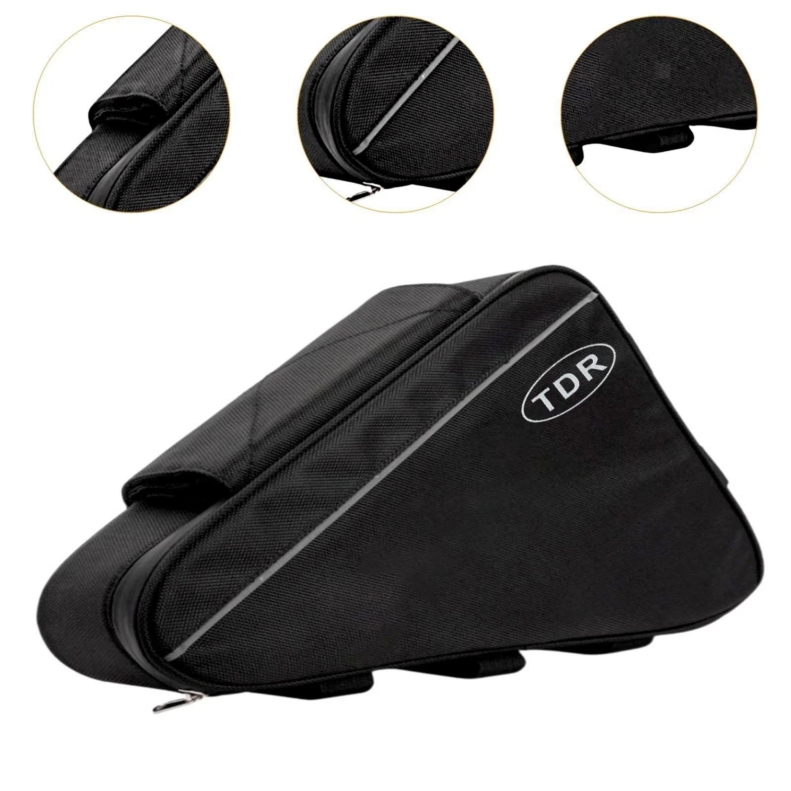 Small Size Electric Bike Triangle Battery Storage Bag Bicycle Top Tube Frame Pack Case - TDRMOTO