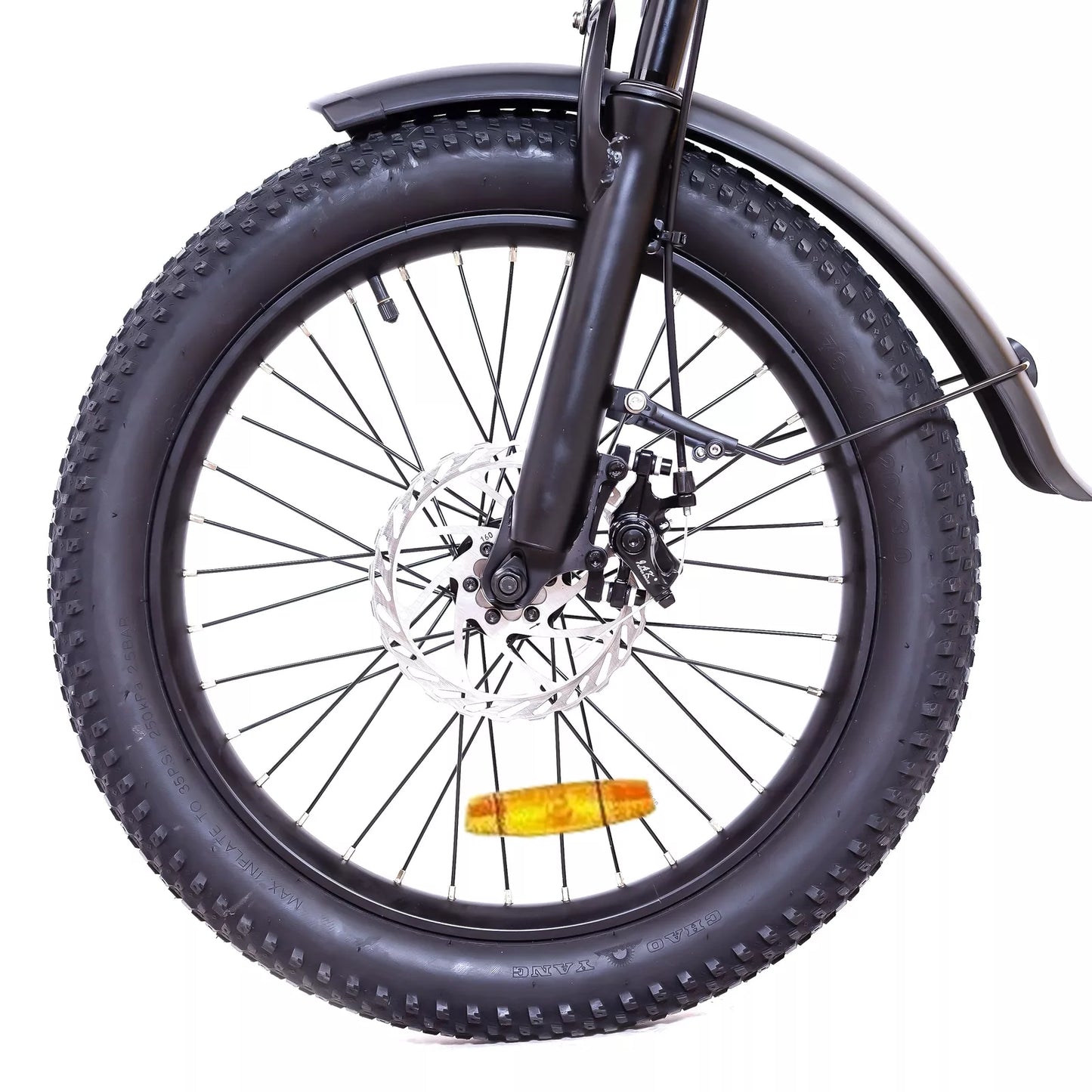 TDR 500W Fold Electric Bike 20''Bicycle Commuter E-Bike Black