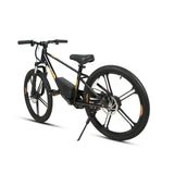Eunorau 24" Wheel Electric Bicycle for Junior Kids 24V 10AH 250W Black EBIKE 3 SPEED