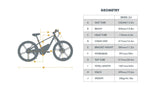 Eunorau 24" Wheel Electric Bicycle for Junior Kids 24V 10AH 250W White EBIKE 3 SPEED