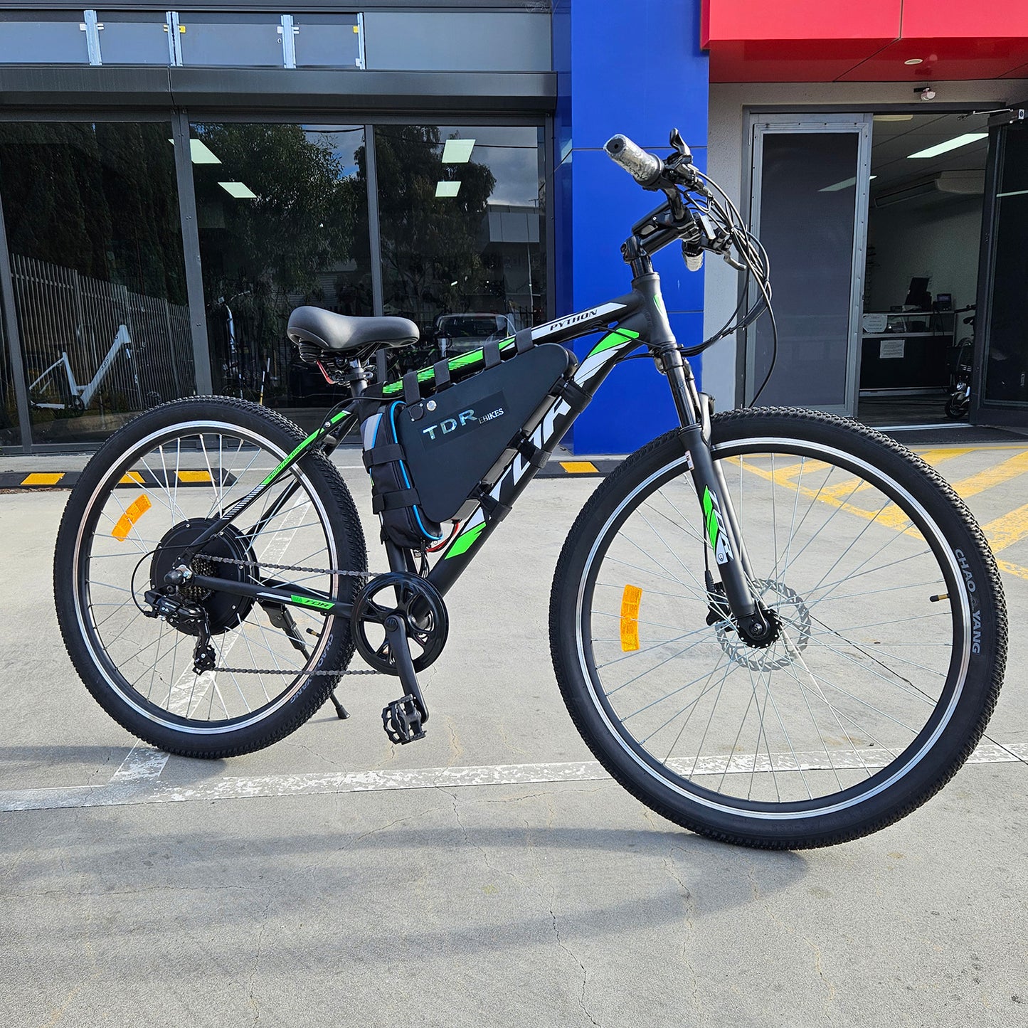 1500W TDR Mountain Electric Bike 26'' 27.5' 29" Triangle Battery