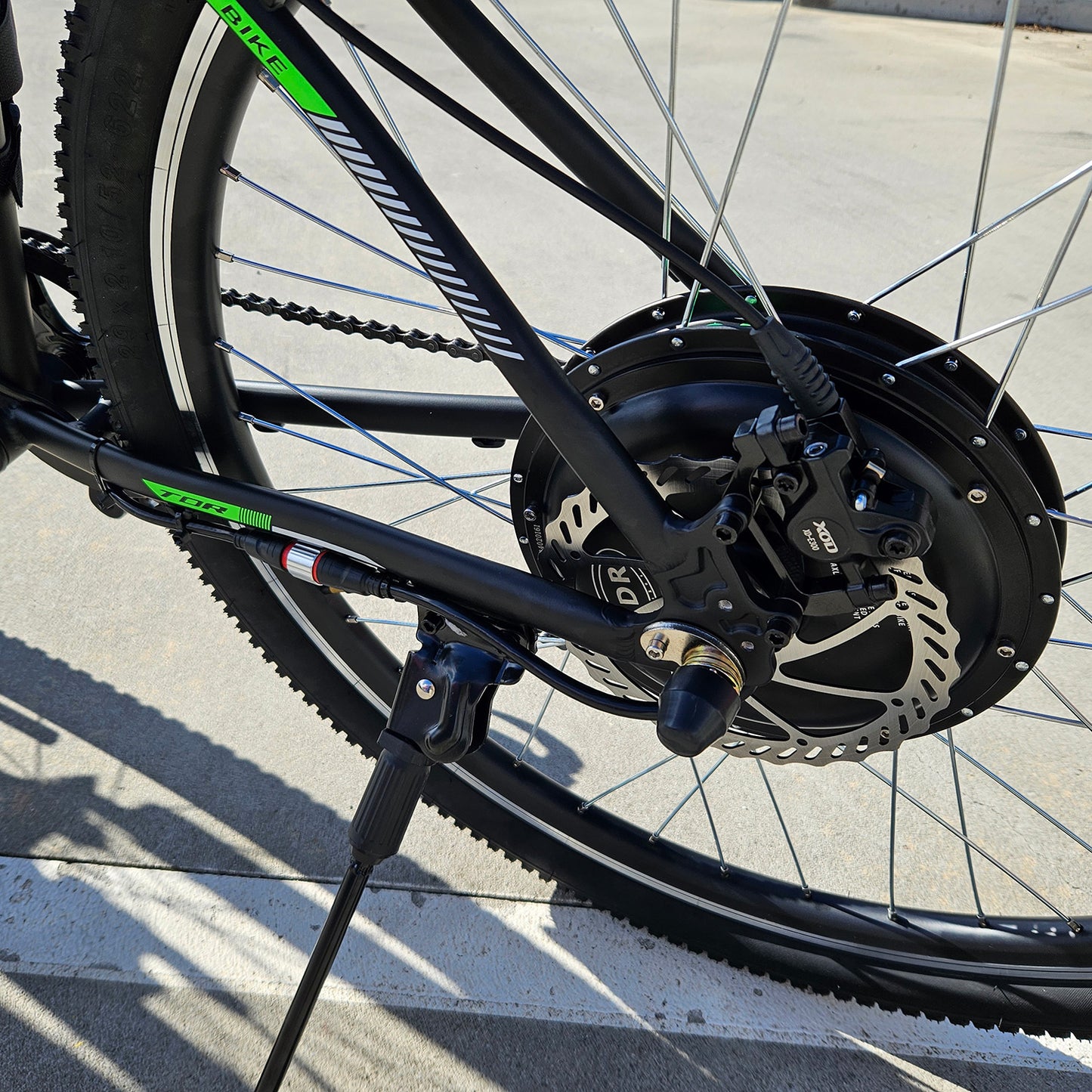 1500W TDR Mountain Electric Bike 26'' 27.5' 29" Triangle Battery