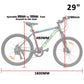 1500W TDR Mountain Electric Bike 26'' 27.5' 29" Triangle Battery