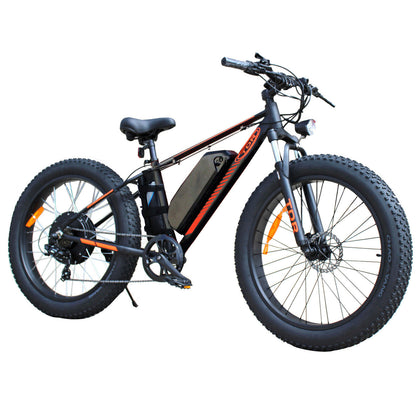 26" E-bike 2000W Fat Tire Mountain eMTB Beach Gravel Snow Electric Bicycle Downtube Battery - TDRMOTO