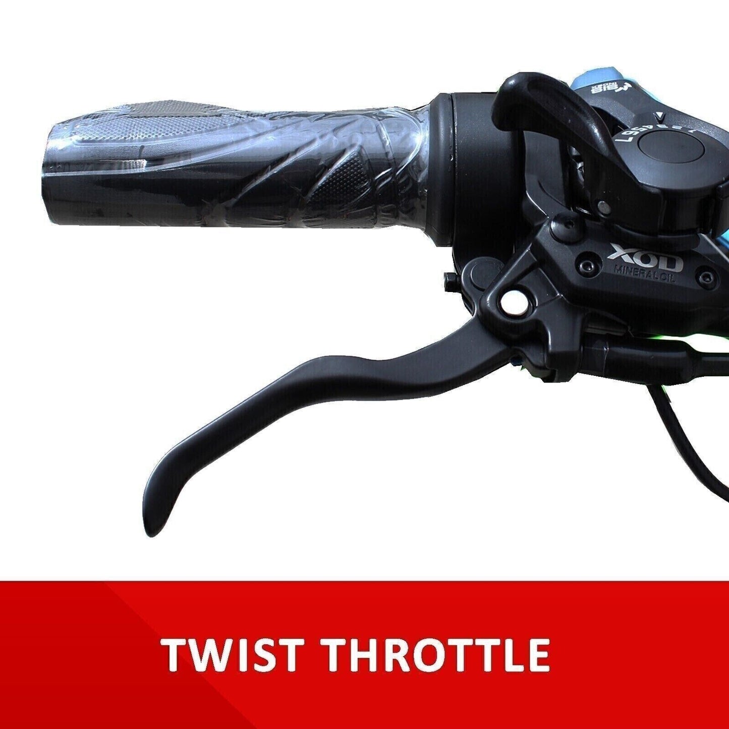 26" E-bike 1500W Fat Tire Mountain eMTB Beach Gravel Snow Electric Bicycle Downtube Battery