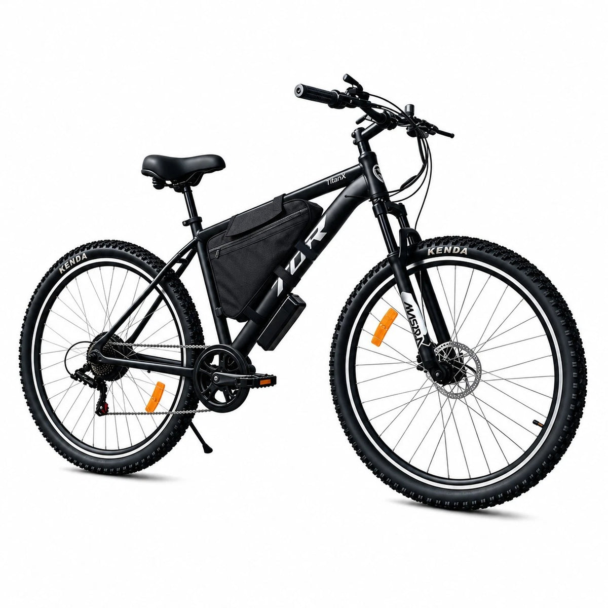 500W Rear Hub TDR Black Mountain Electric Bike 26'' 27.5'' 29" OFF ROAD Triangle Battery