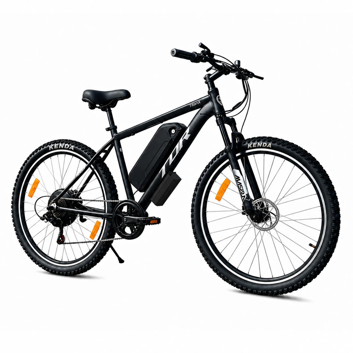 1500W TDR Black Mountain Electric Bike 26'' 27.5'' 29" Downtube Battery