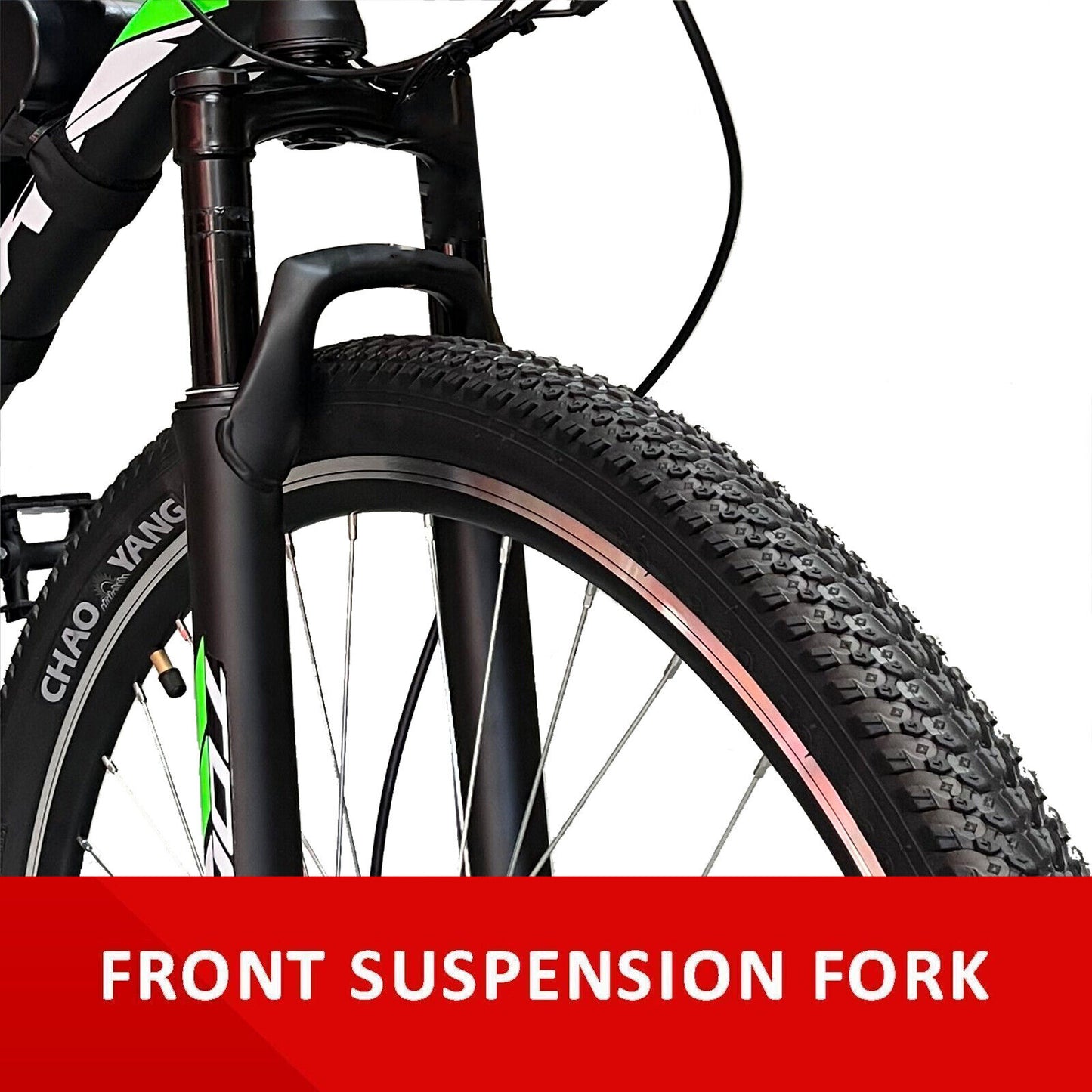 1500W TDR Mountain Electric Bike 26'' 27.5' 29" Triangle Battery