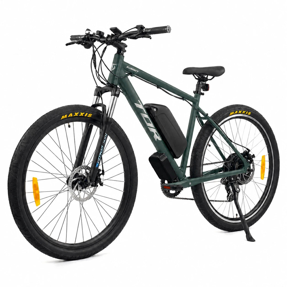 250W TDR Mountain Electric Bike 29" Downtube Battery Black Frame
