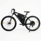 2000W TDR Mountain Electric Bike 29" Bagged Battery Black Frame
