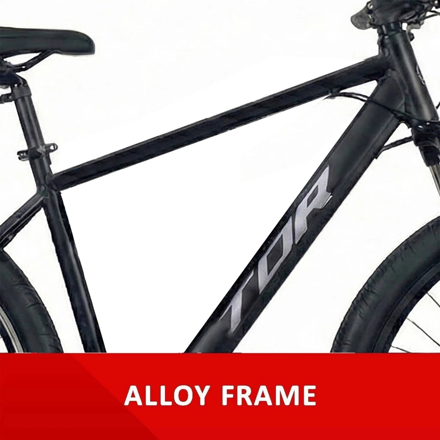 1500W TDR Mountain Electric Bike 29" Bagged Battery Black Frame