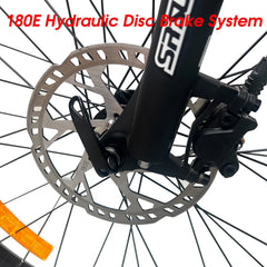 2000W TDR Mountain Electric Bike 29" Downtube Battery Black Frame - TDRMOTO