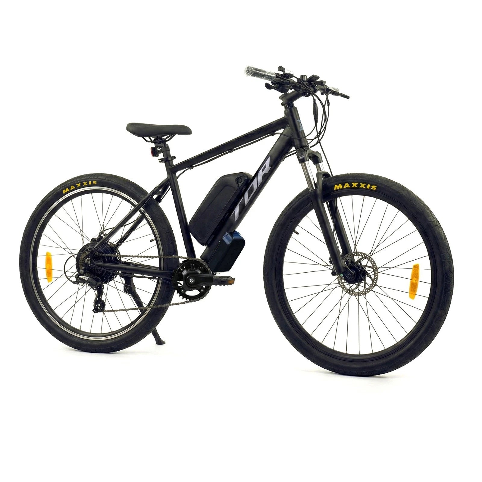 350W TDR Mountain Electric Bike 29" Downtube Battery Black Frame - TDRMOTO