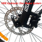 350W TDR Mountain Electric Bike 29" Downtube Battery Black Frame - TDRMOTO