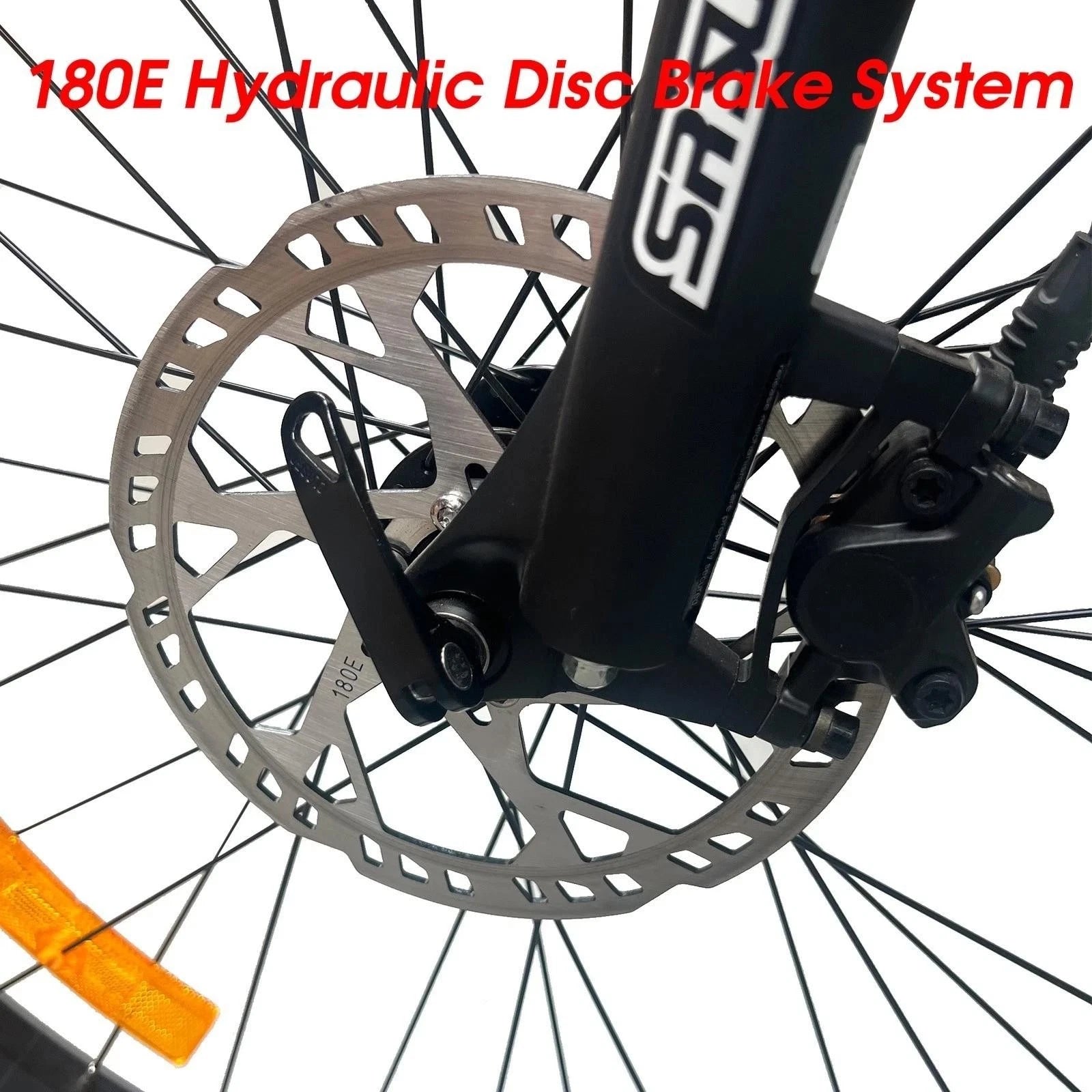 350W TDR Mountain Electric Bike 29" Downtube Battery Black Frame - TDRMOTO