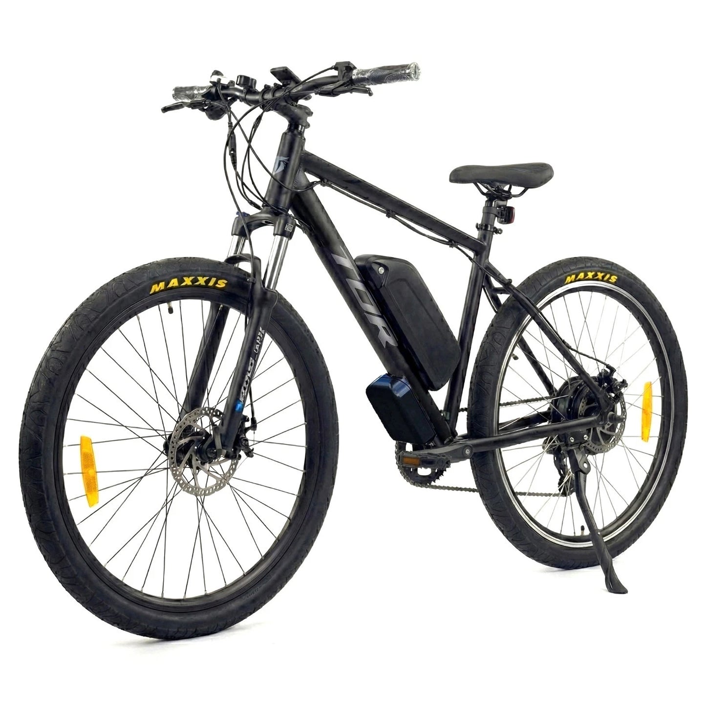 350W TDR Mountain Electric Bike 29" Downtube Battery Black Frame - TDRMOTO