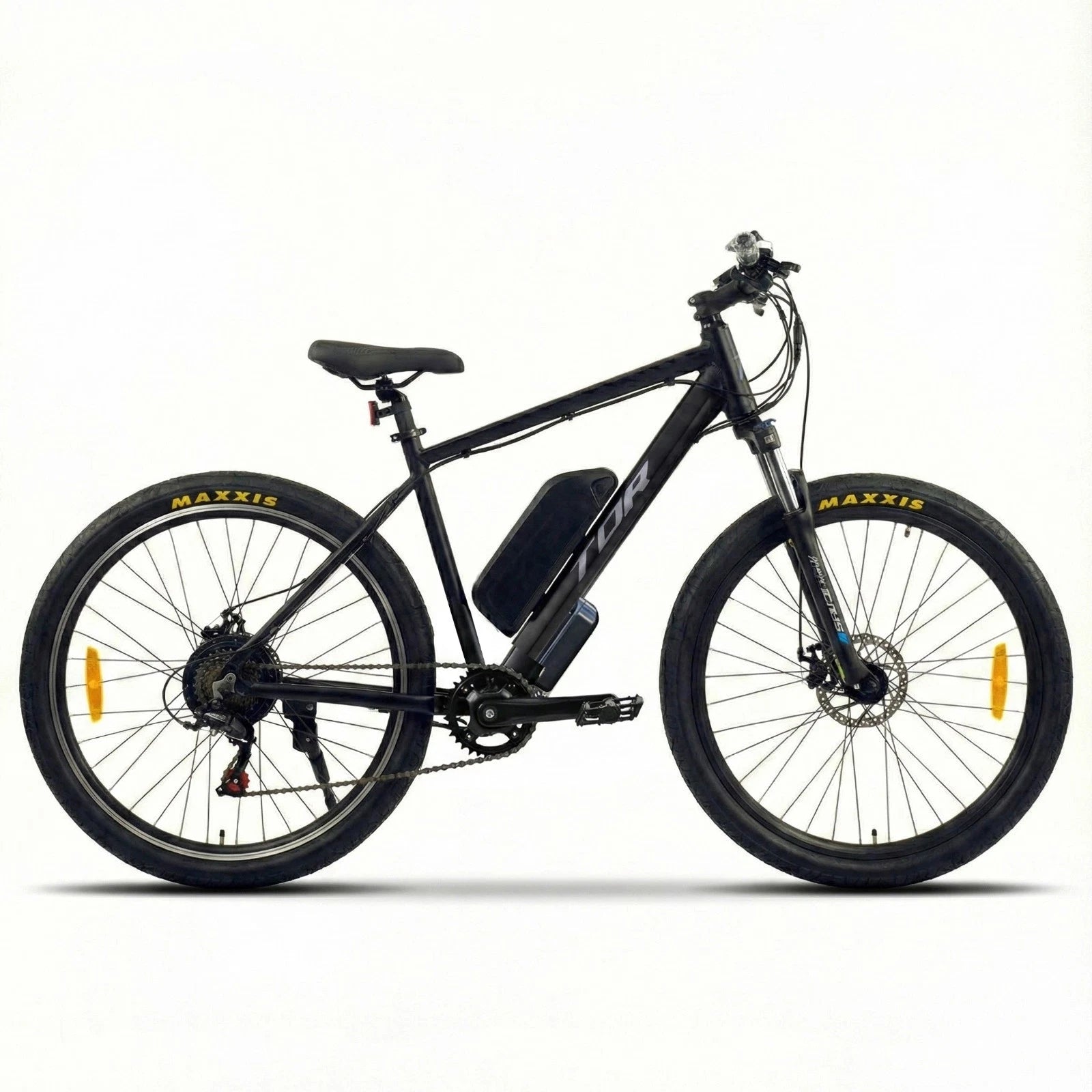 350W TDR Mountain Electric Bike 29" Downtube Battery Black Frame - TDRMOTO