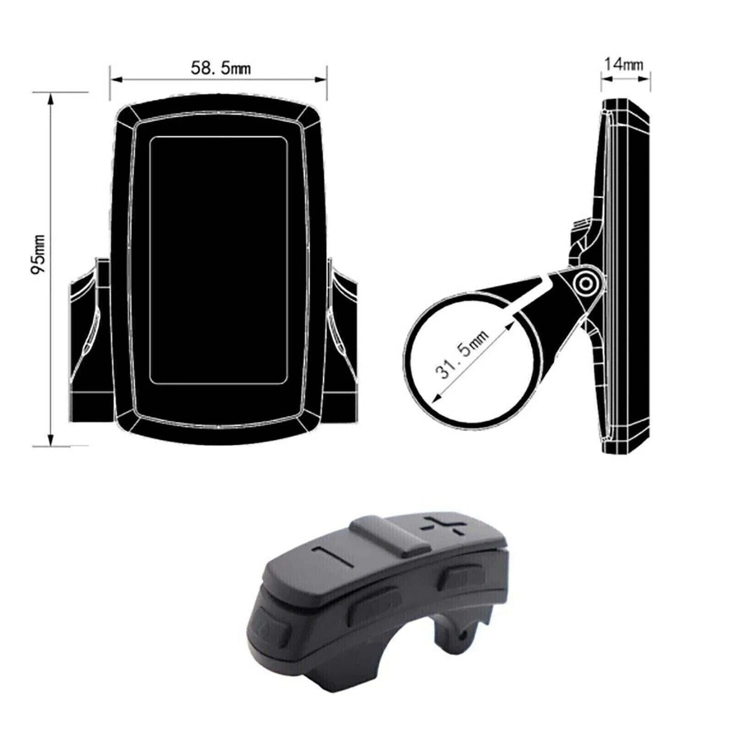 350W TDR Mountain Electric Bike 29" Downtube Battery Black Frame - TDRMOTO