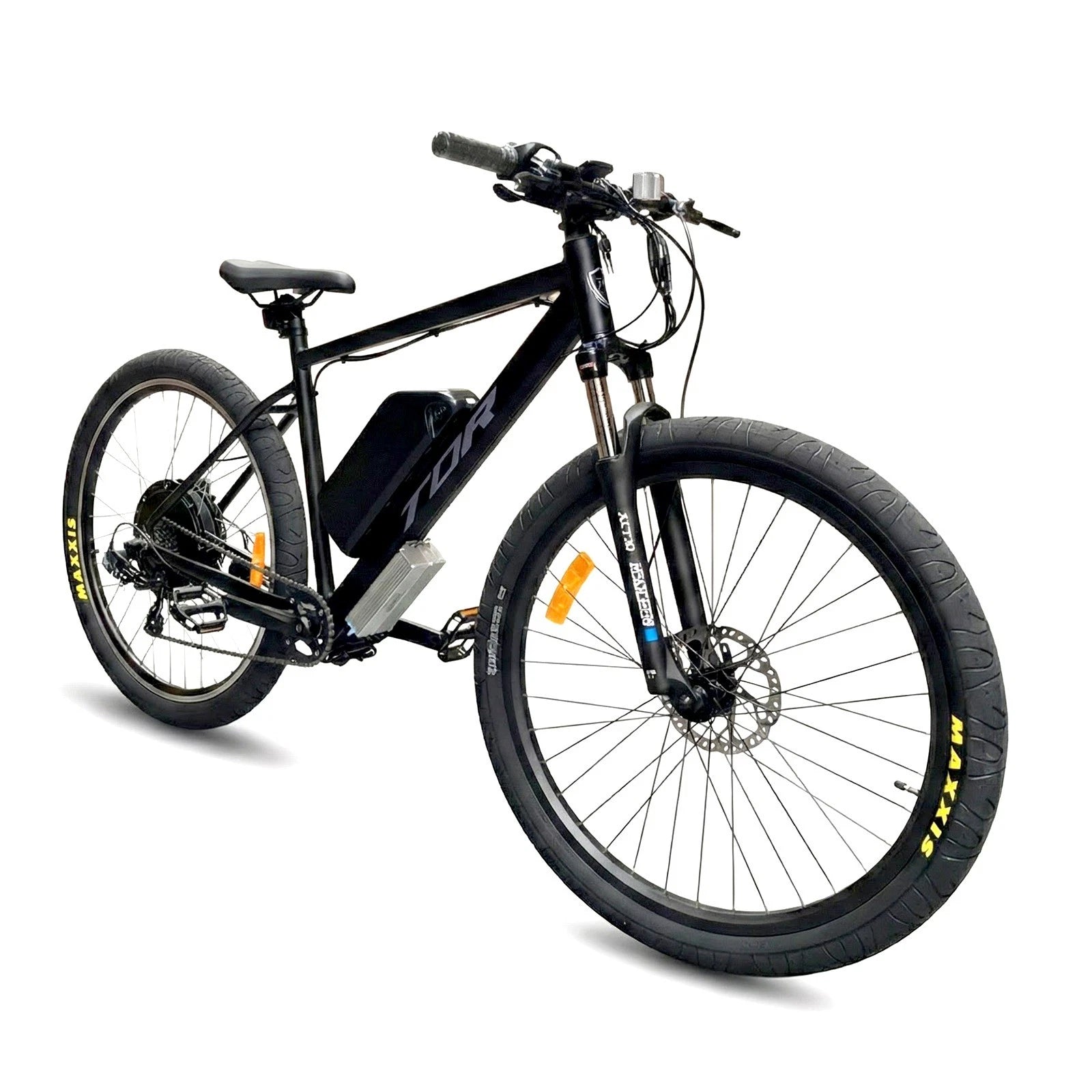 2000W TDR Mountain Electric Bike 29" Downtube Battery Black Frame - TDRMOTO