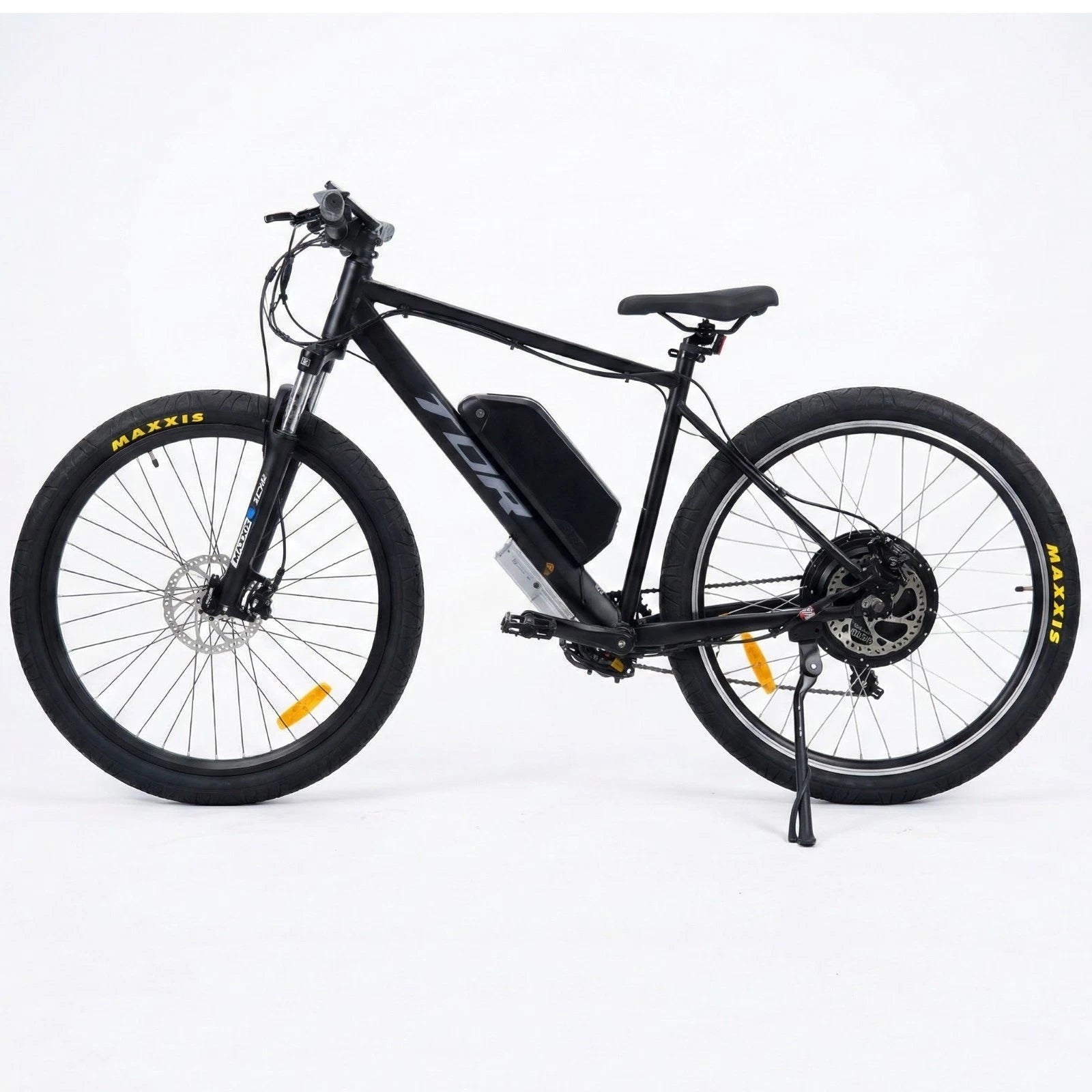1500W TDR Mountain Electric Bike 29" Downtube Battery Black Frame - TDRMOTO
