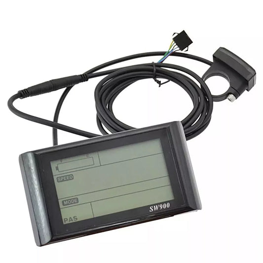 SW900 LCD Display Meter Control Panel 24V 36V 48V 52V 60V 72V for E-Bike Electric Bicycle Scooter