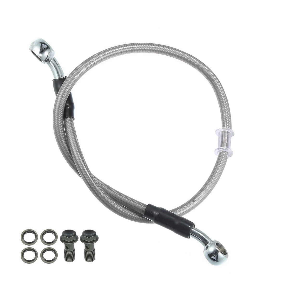 2100mm Motorcycle/Quad Bike/Bugy/GoKart Hydraulic Brake Line Hose Cable with M10 Banjo