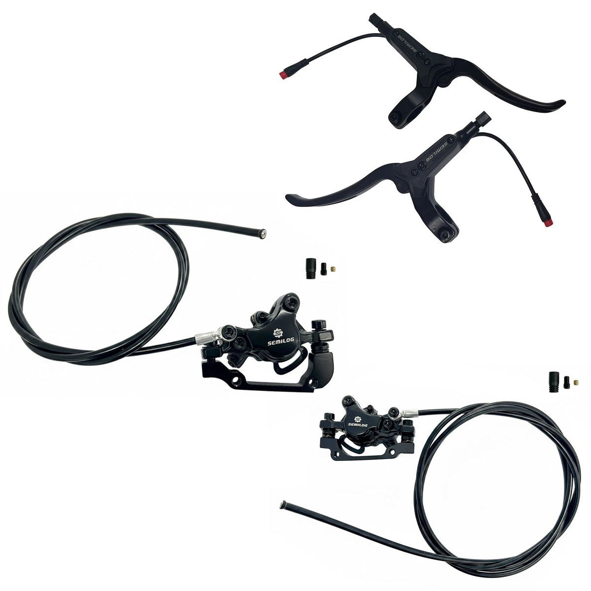 E-Bike Scooter Brake Hydraulic Disc Cut Off Power Brake 2 Pin Waterproof Plug