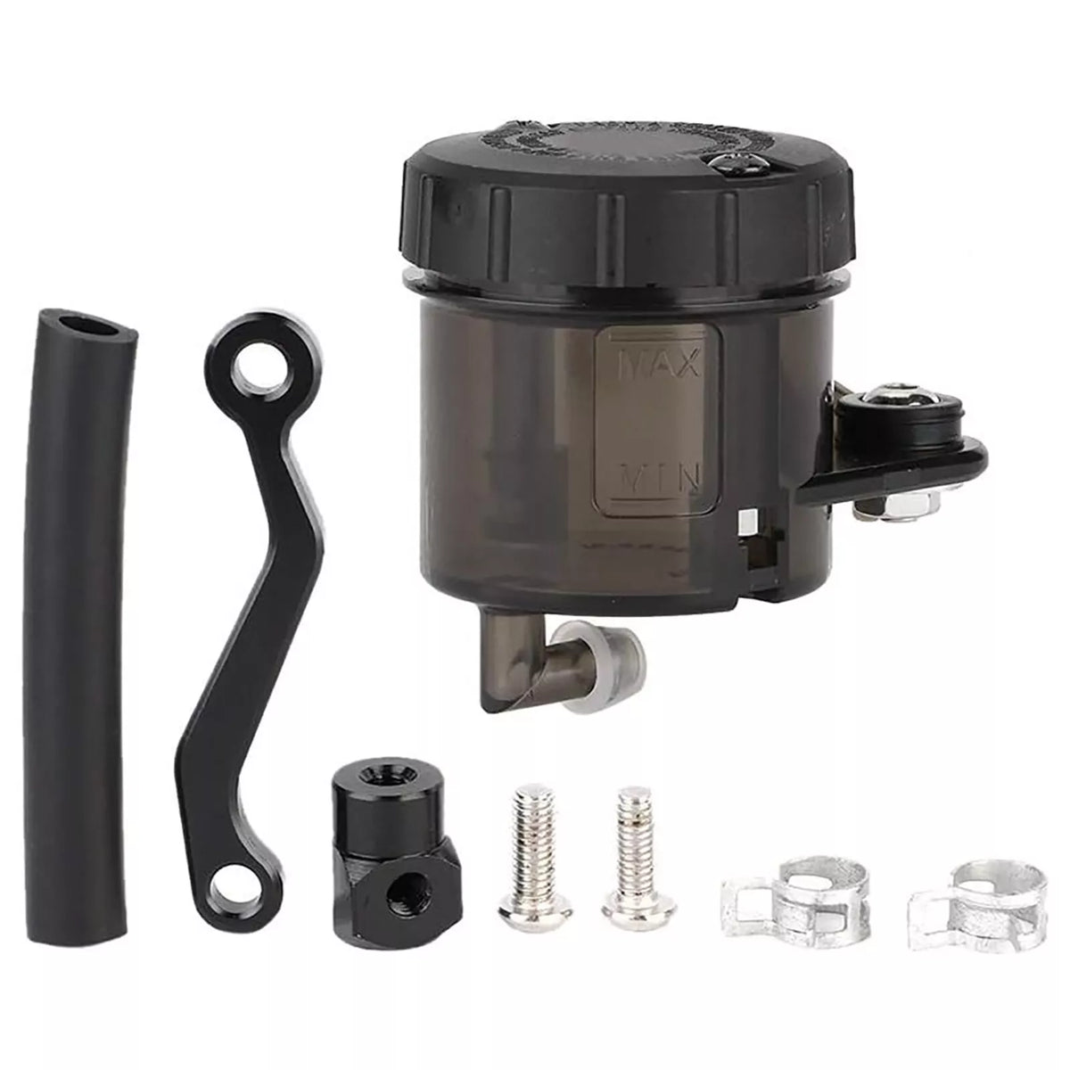 Universal Motorcycle Rear Brake Master Cylinder Oil Cup Fluid Reservoir - TDRMOTO