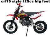 RED CRF70 Plastics Fairing Guard Fender Dirt Pit Bike 140/150/160/200 cc