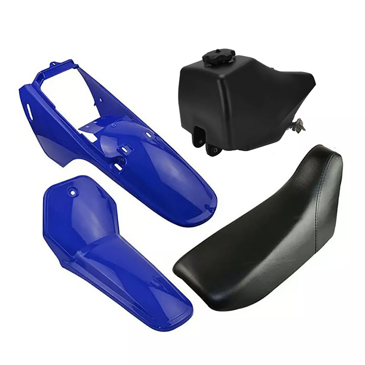 PW80 Fuel Tank + Seat + Plastics Fender For YAMAHA PEEWEE PY80 Trail Pit Bik - TDRMOTO