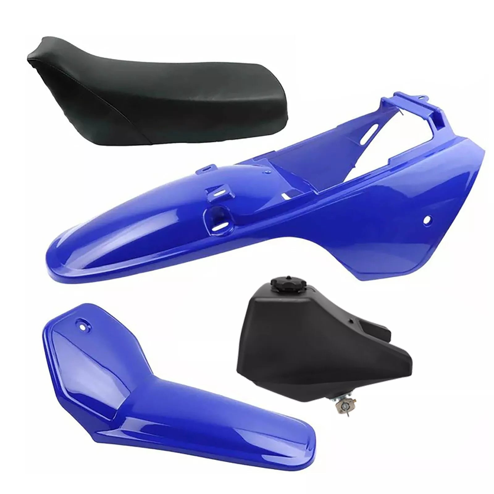 Py80 Rear Fender PW80 Fuel Tank + Seat + Plastics Fender For YAMAHA PEEWEE PY80 Trail P ...