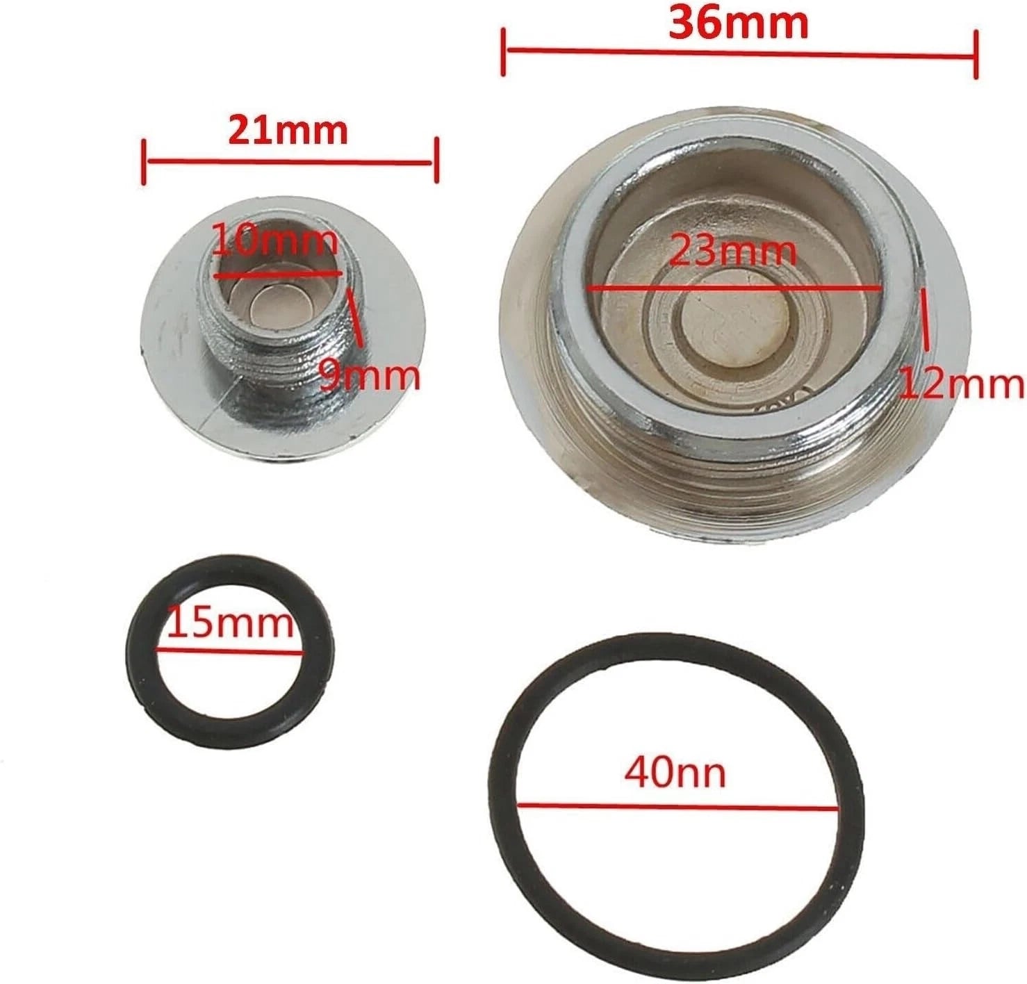 Magneto Stator Engine Cover Case Casing 50cc 70cc 90cc 110cc 125cc ATV Quad Bike - TDRMOTO