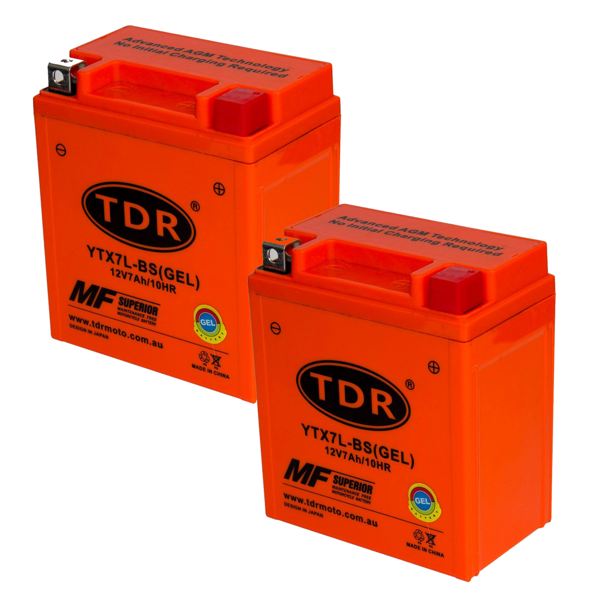 YTX7L-BS 12V7Ah Battery For Honda CBR250R CB250 CMX250C NX250 CB600F NX125 Motorbike