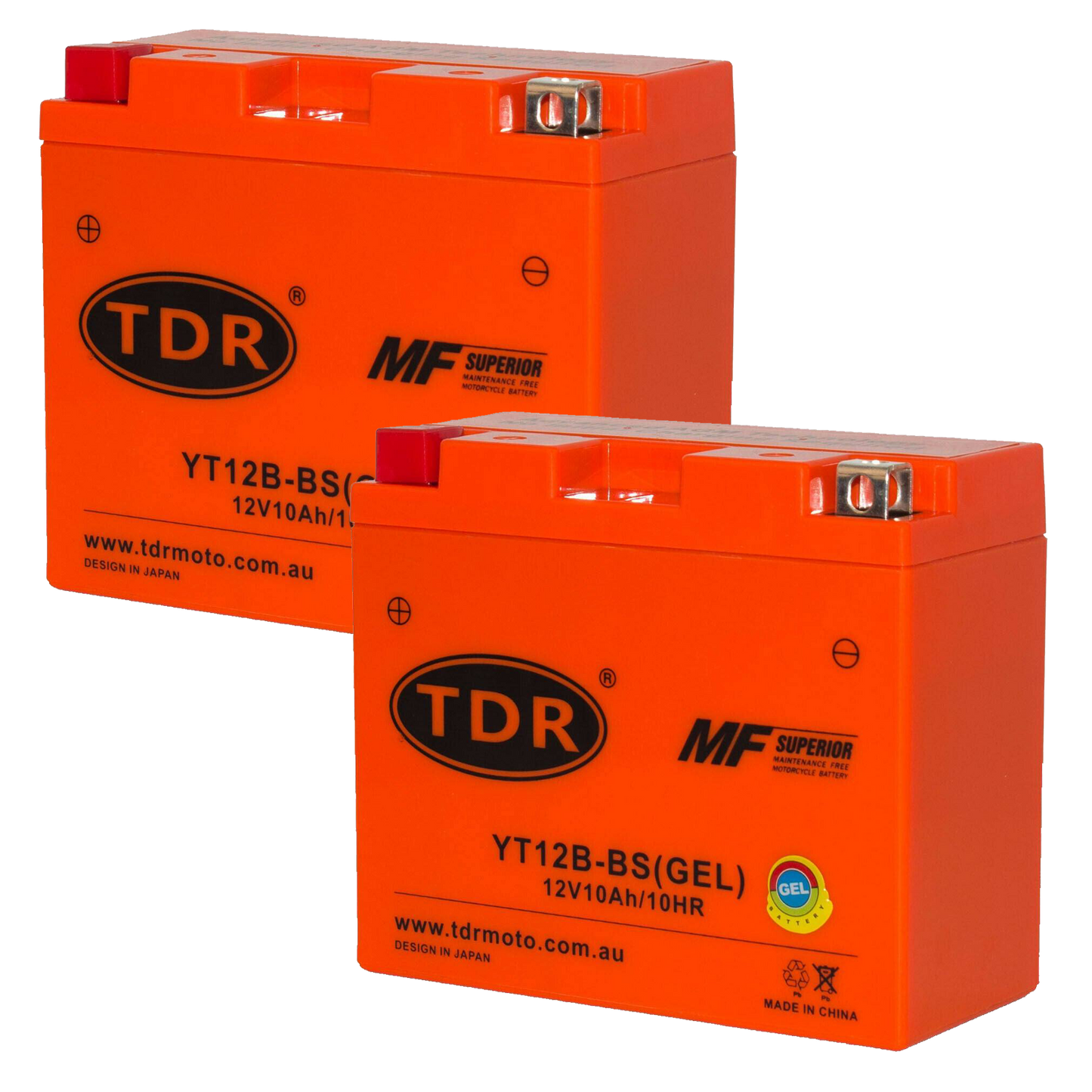 YT12B-BS GT12B-4 YTZ12B-4 YT12B-BS 12V 10Ah 185CCA Motorcycle Gel Battery