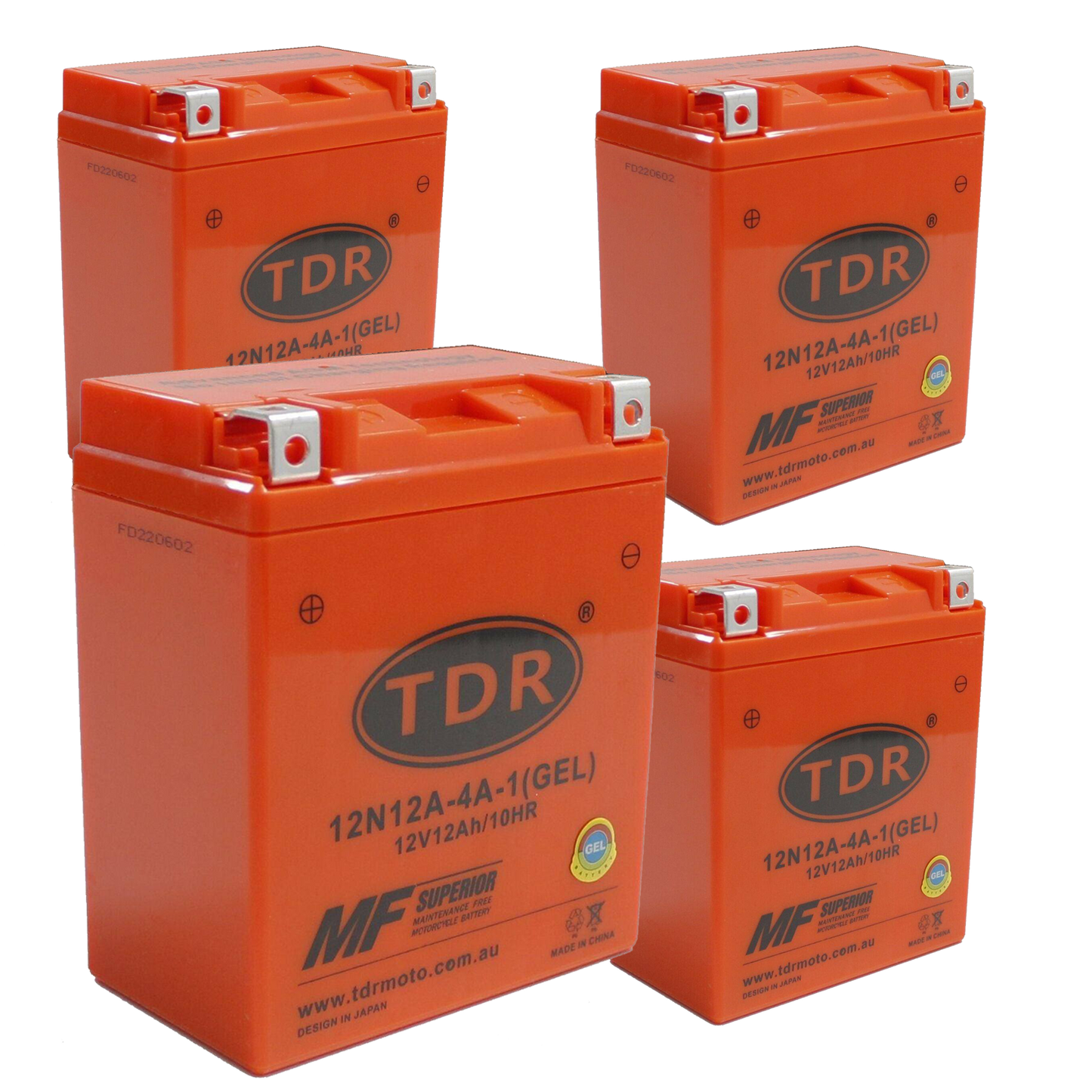 YTX14AH-BS/12N12A-4A-1/YB12A-A 12V Honda Yamaha Kawasaki Motorcycle ATV Replacement Battery