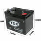 U1R-11 12V 28Ah 300CCA Battery For Toro MTD Cox John Deere Husqvarna Ride-On Mower