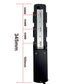 Downtube Battery Frame Mount Electric Bike Ebike 5 Pins Plate New 750mm Wire