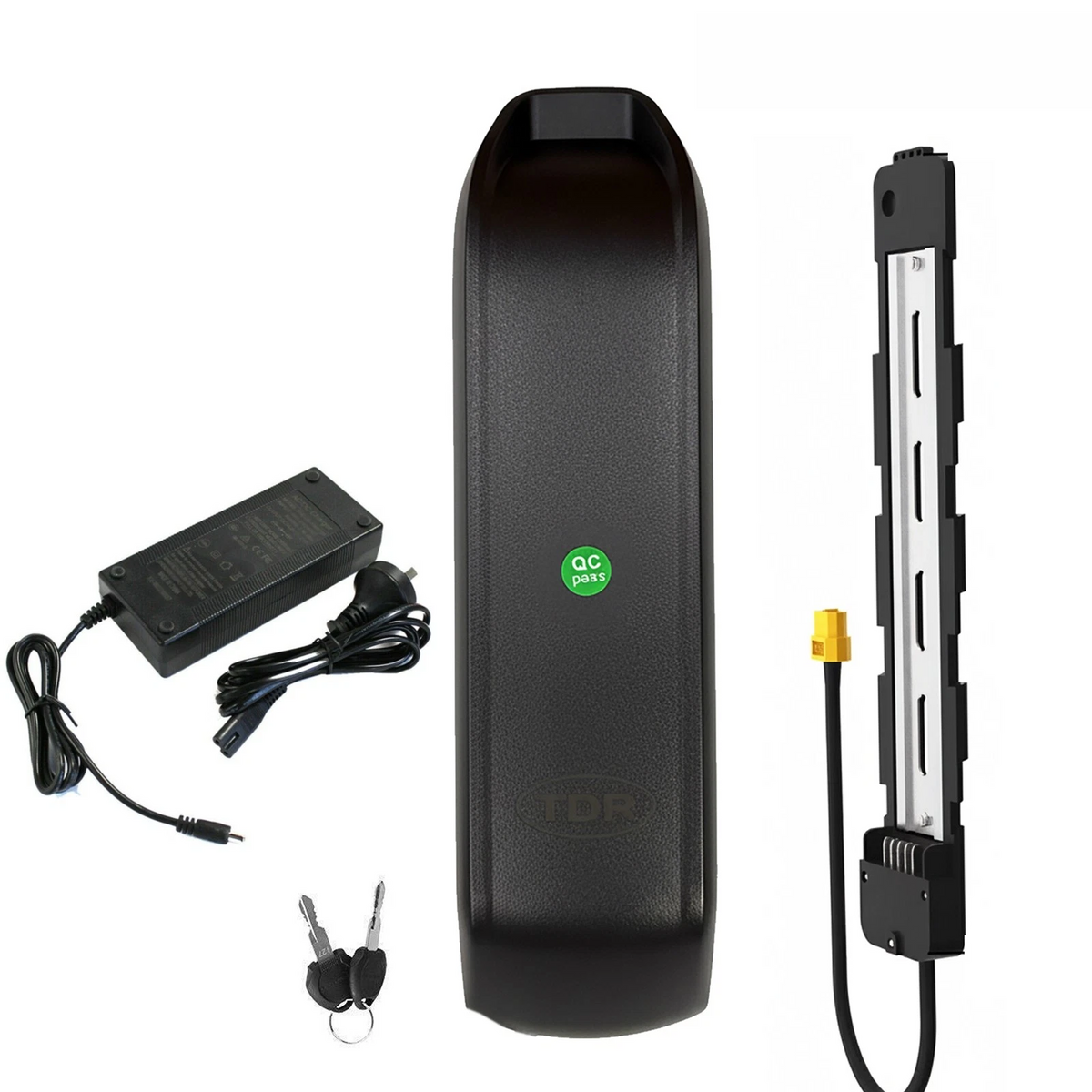 48V 10.4AH Electric Bike Battery Down Tube Style Battery for 500W 750W EBike - TDRMOTO